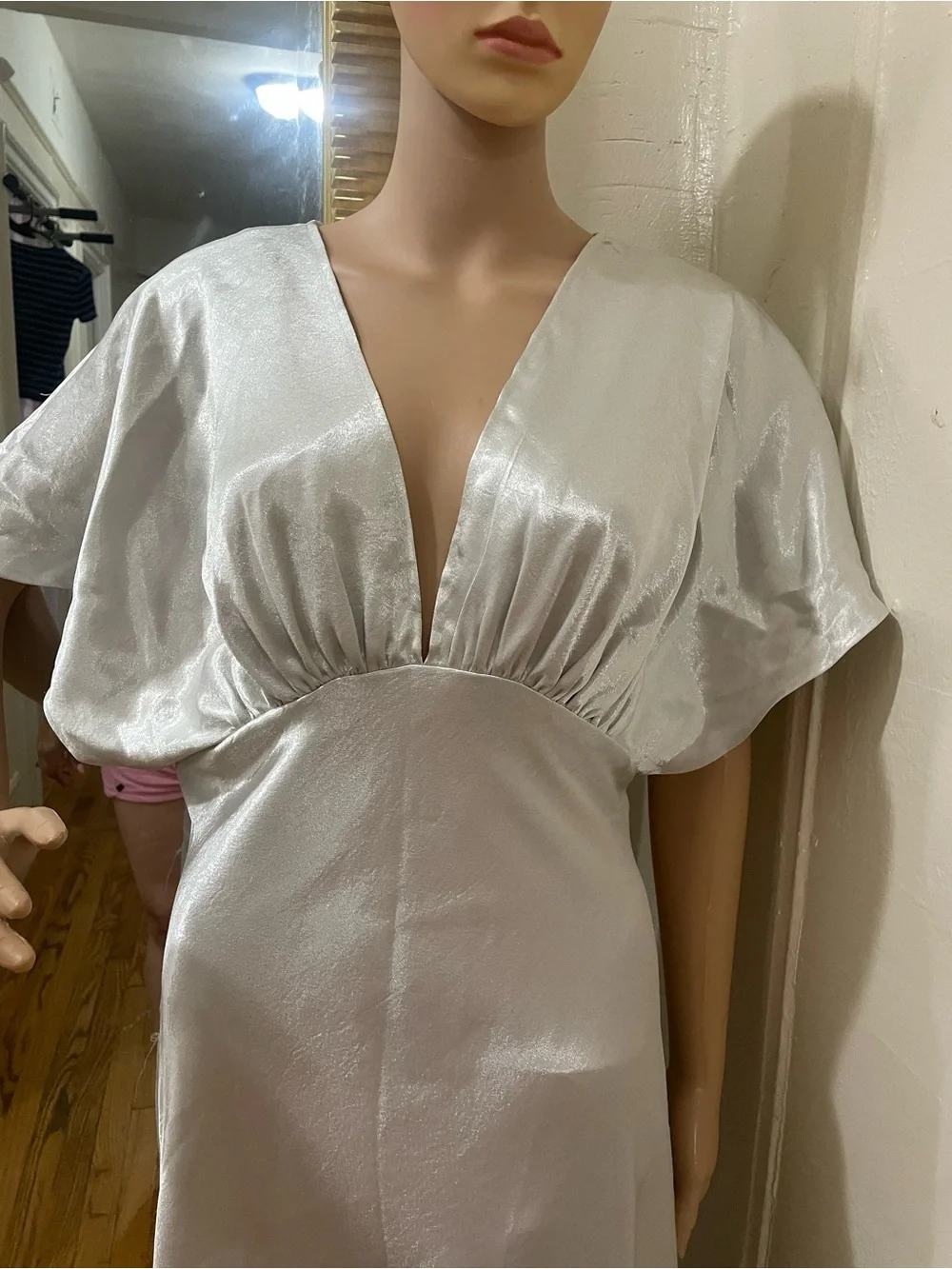 Free People flowing satin